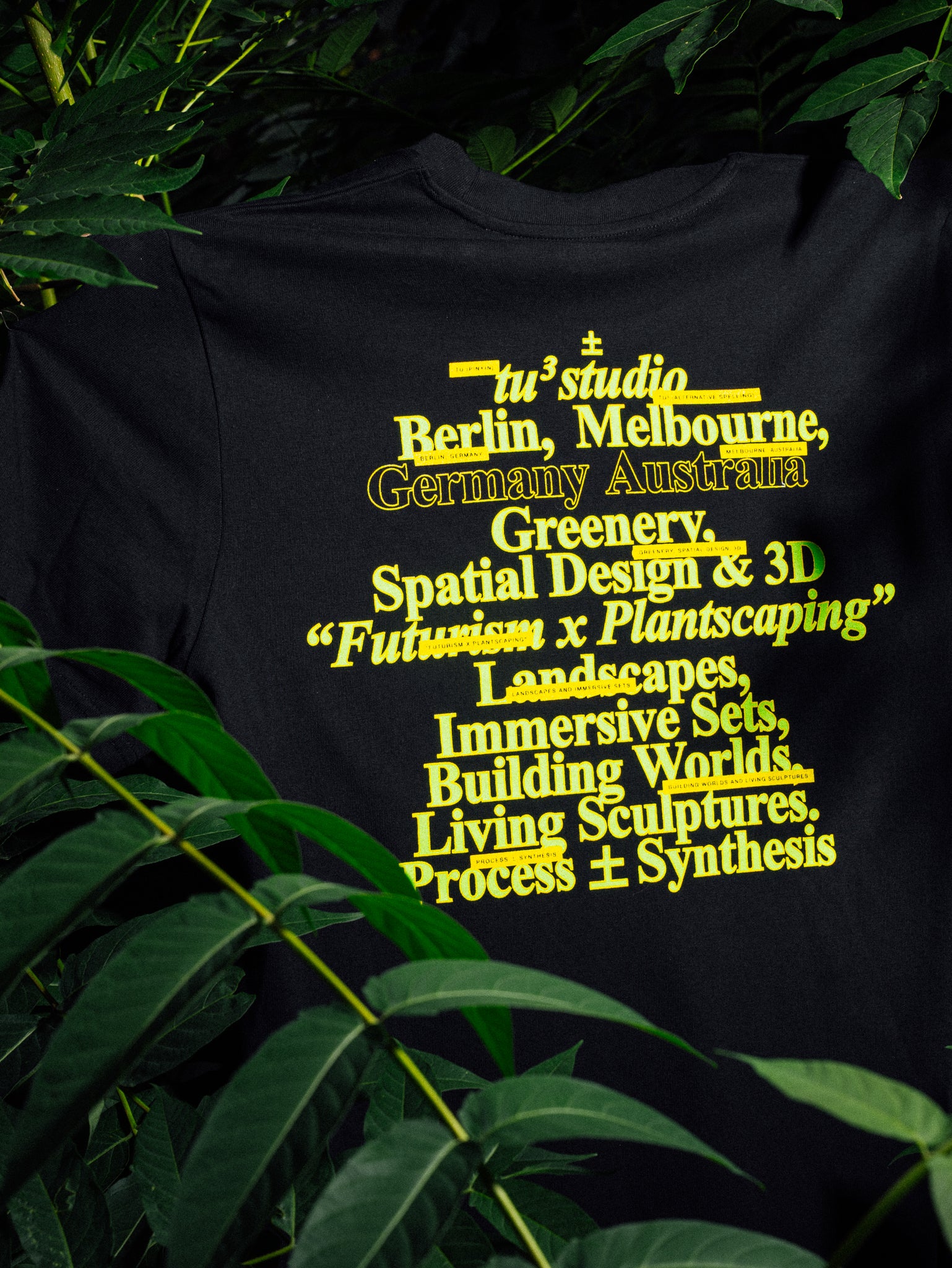 tu³ Text T-shirt