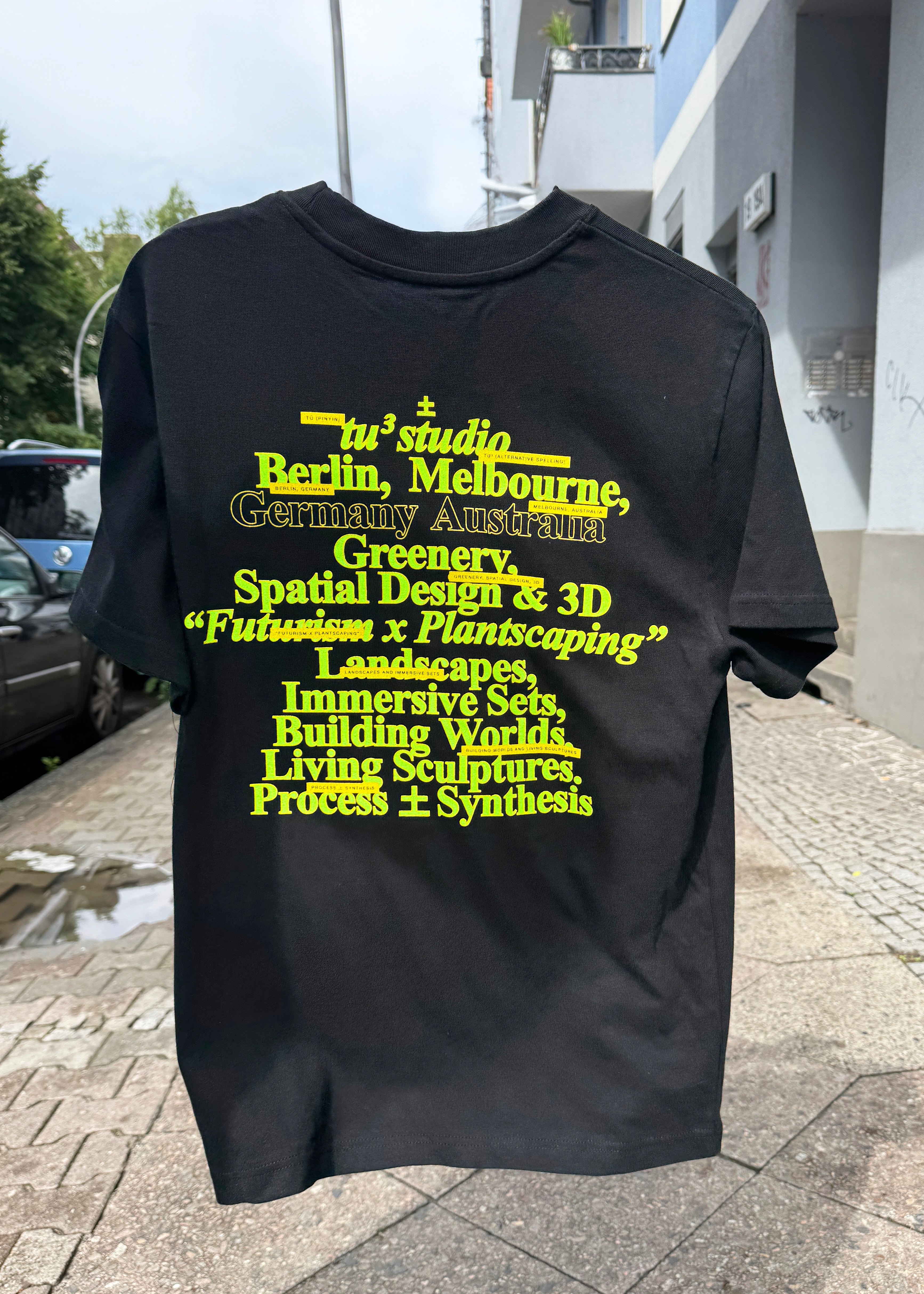 tu³ Text T-shirt